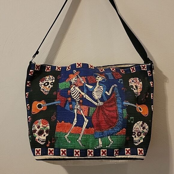 DIA DE LOS MUERTOS - DAY OF THE DEAD - TOTE BAG - Picture 1 of 13